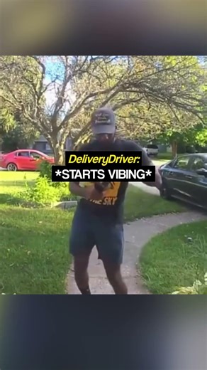 When you get the funniest delivery driver...