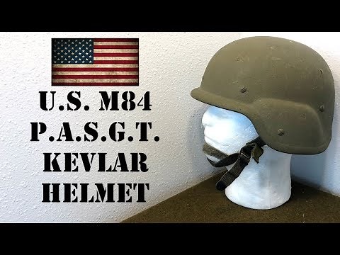 Helmets of the World: U.S. M84 PASGT Kevlar Helmet