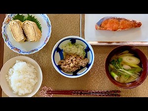 【Traditional Japanese Breakfast】by a Japanese
