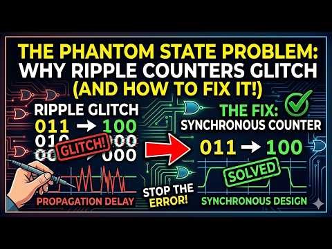 Why Ripple Counters Glitch (and how to fix it!)