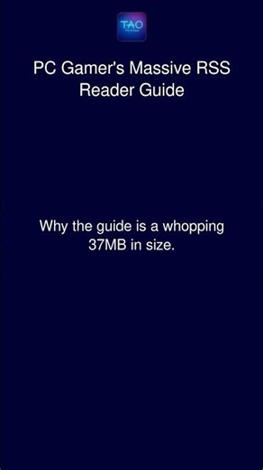 PC Gamer's Massive RSS Reader Guide