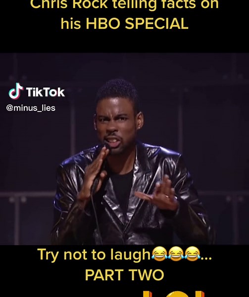 Chris rock on his HBO SPECIAL…very funny part two😂😂😂#ReadySetLift #fyp #foryoupage #foryou #funny #comedyvideo #laugh #viral #chrisrock #HBO #chrisrockcomedy