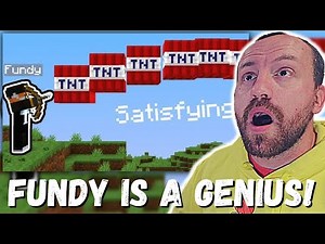 FUNDY IS A GENIUS! Fundy So I Made Minecraft Satisfying... (REACTION!)