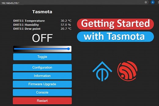 What is Tasmota and How to use it with ESP-01 to Control Smart Home Devices