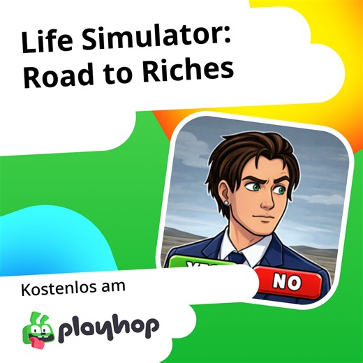 Life Simulator: Road to Riches: Kostenlos online spielen auf Playhop