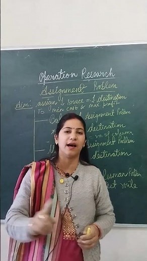 Assignment problem #operations_research