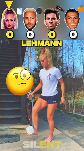 Lehmann vs Neymar vs Messi vs Ronaldo - Unique Juggling Challenge