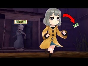 Escaping from granny 👵 cousin in granny house multiplayer|On vtg!