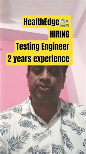 Software Testing Jobs 2026 | HealthEdge SDET Hiring | Selenium API Automation