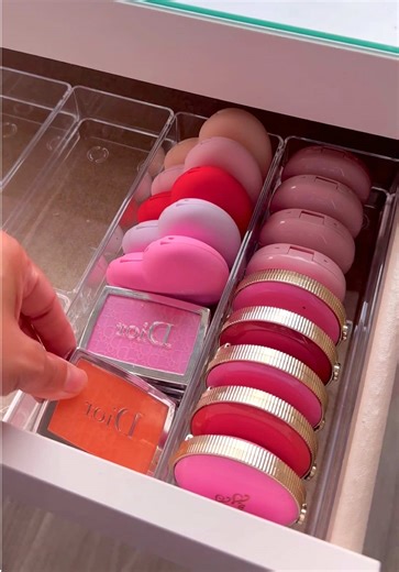 ✨ ASMR Mini Rare Beauty Collection Organization 🤍💄 | Calm Refills & Pretty Aesthetic Sounds 🎧 – Shop everything featured through the link in bio 🛒 #asmr #restock #asmrsounds #satisfying #aestheticrestock