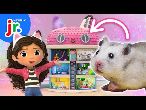 Gabby’s Dollhouse Hamster Maze Challenge! 🐹 Netflix Jr