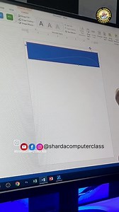 912K views · 2.9K reactions | Ms Word me professional Letterhead Design kaise kre. #reels #tranding #viral #schoollife #msword #design #computer #TechTips Aniket Kumar | Aniket Kumar | Facebook