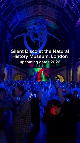Silent Disco at Natural History Museum 2026 London