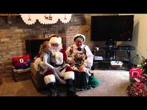 Santa makes a surprise visit