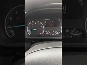 Wie setzt man die Ford Ecosport Reifendruck-Warnleuchte zurück?