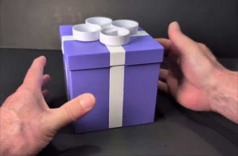 Locking Puzzle Gift Box • Interactive Surprise Cube, Centrifugal Latch Mechanism - Etsy