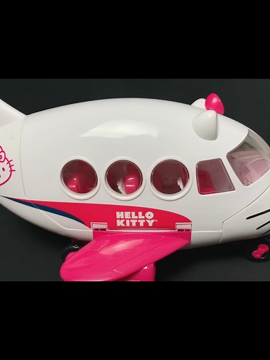 Hello Kitty Airplane Toy Unboxing (Part 2)
