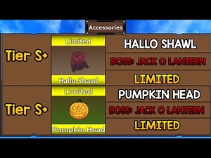 RANKING EVERY ACCESSORY IN KING LEGACY