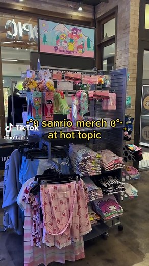 Exploring Sanrio Merchandise at Hot Topic