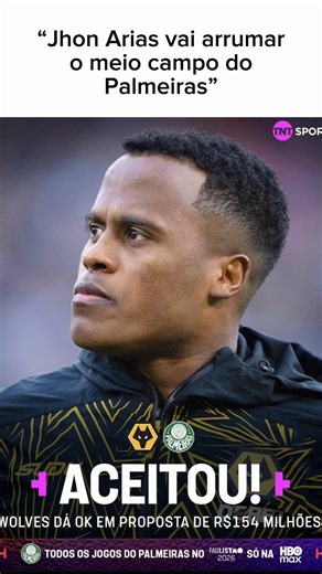 Jhon Arias e o estilo de jogo do Palmeiras: mudanças ou não?