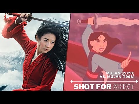 Mulan (1998) vs. Mulan (2020) Shot for Shot Comparison
