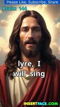 Psalm chapter 144, verses 1 to 15. Bible Reading. Jesus Christ