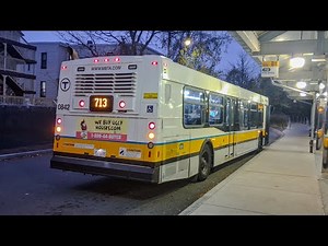 Riding the full MBTA route 713 to Orient Heights