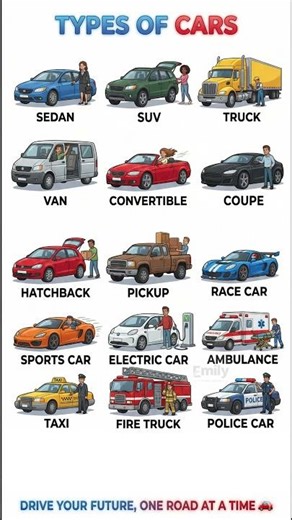 Identify Every Car on the Road! 🚕 Vocabulary Challenge