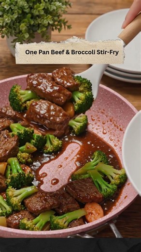 One Pan Beef & Broccoli Stir-Fry