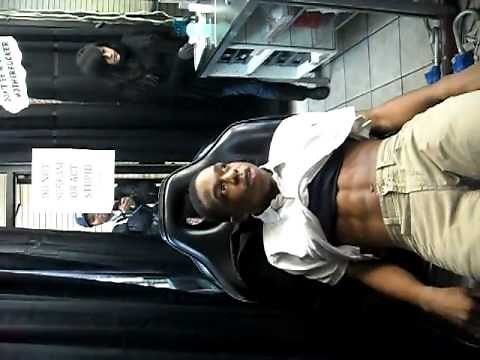 Guy Gets Navel Pierced