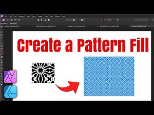 How to Create a pattern fill in Affinity Photo or Designer - Serif Affinity Tutorials