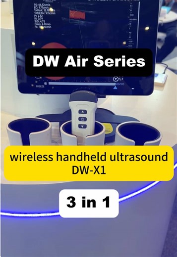 DW-X1: The Compact 3-in-1 Wireless Handheld Ultrasound
