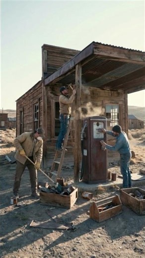 Rebuilding Rhyolite – The Broken Pump Project | Desert Ghost Town Revival