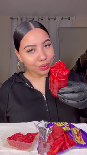 Mouthwatering Chamoy Pickles Mukbang with Bussin Snacks