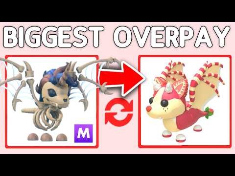 Trading MEGA SKELICORN In Adopt Me! Halloween Update