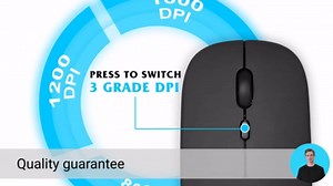 UrbanX Bluetooth Mouse, Rechargeable Wireless Mouse Multi-Device (Tri-Mode:BT 5.0/4.0+2.4Ghz) with 3 DPI Options, Ergonomic Optical Portable Silent Mouse for Samsung Galaxy A42 5G Purple Black