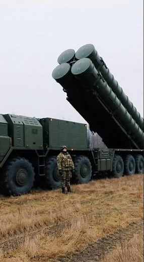 S-400 Missile Launch Up Close! 🚀💥 #Military