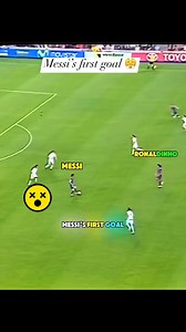 170K views · 5.4K reactions | Messi’s first goal ‍ #messi #lionelmessi #barcelona | Footballloversfanpage | Facebook