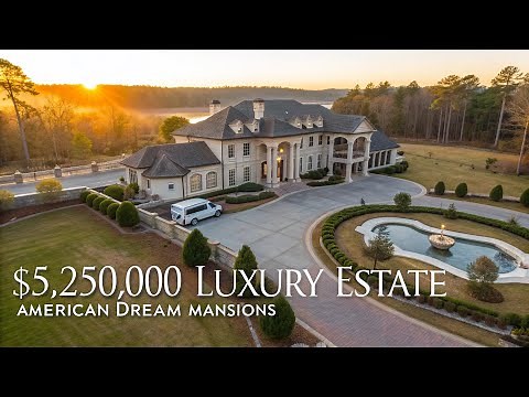11-Acre Georgia Paradise Built by Tyler Perry | American Dream Mansions