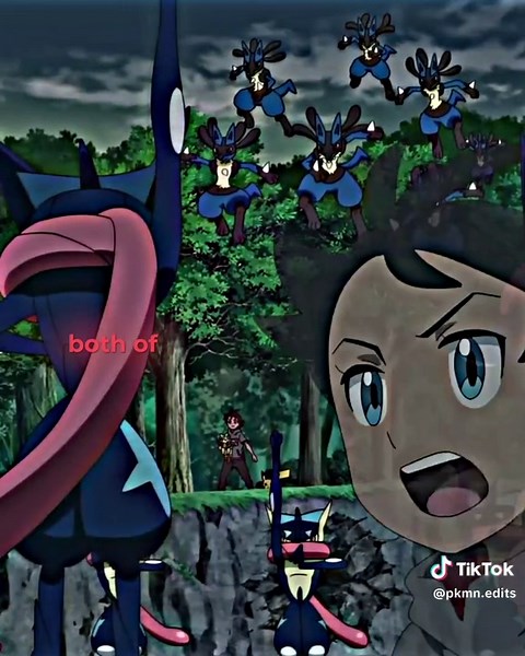 Greninja Animation Edits Featuring Ash Ketchum