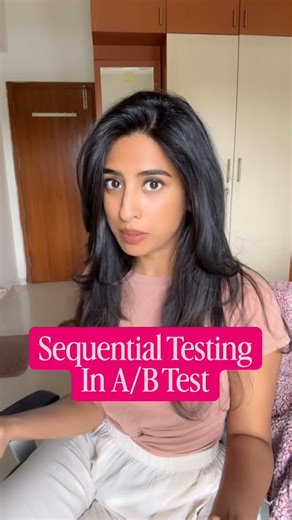 Nandini Menon | Data Scientist on Instagram: "When can sequential testing be helpful in A/B testing?"