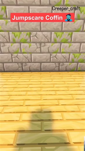 Creeper_Craft-z on Instagram: "Building Best Jumpscare coffin in Minecraft"