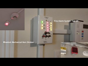 Fire Alarm System Test 39: Wheelock Mechanical Horn Strobes (PANEL GLITCHES!)