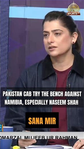 Sana Mir suggests Pakistan could test bench players against Namibia to fine-tune their combinations.