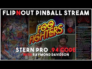 🔴LIVE - Foo Fighters Pro Pinball with Programmer Raymond Davidson!!