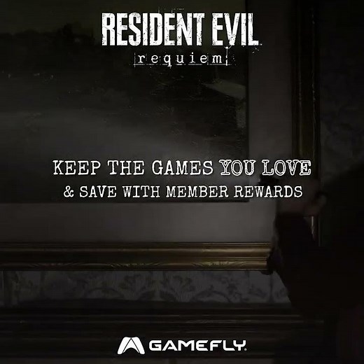 GameFly Video Game Rentals - Resident Evil Requiem Rent Your Games and Save - RILISQ #residentevil