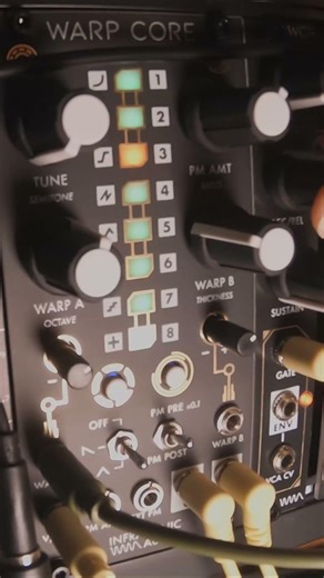 WARP CORE : Better than FM Synthesis? (No Talking) #modularsynth #eurorack #sounddesign #music