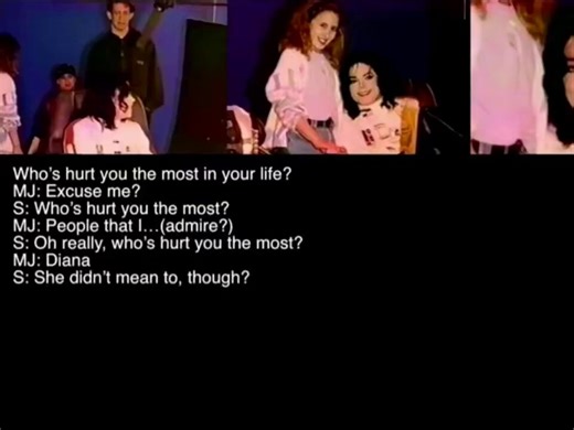 @elusivedamita People have no idea just how much of him she impacted. He was asked who hurt him the most and he didn’t say Joe, he said DIANA. She was yet another adult who failed young Michael.