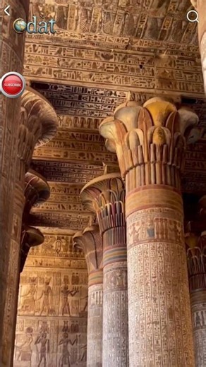 Beautiful Relief Carvings at Temple of Khnum in Esna, Egypt, #carving #temple #khnum #esna #relief