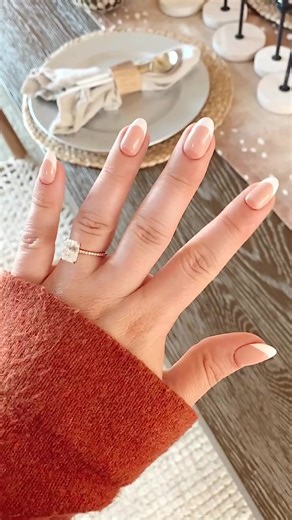 Half Moon French Nails Tutorial